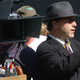 Sam Raimi directing the first Spider-Man film in New York.